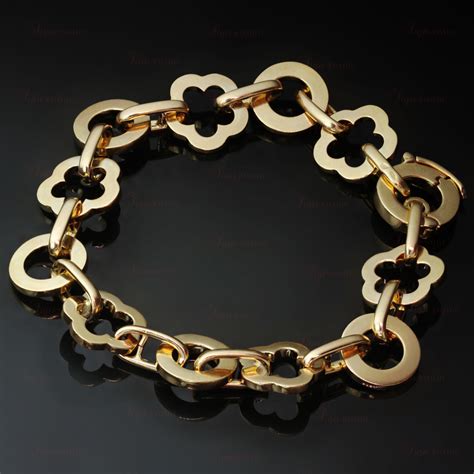 chanel gold link bracelet|chanel 18k gold jewelry.